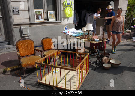 Lille Braderie 2019, Lille, Rijsel, Frankreich Stockfoto