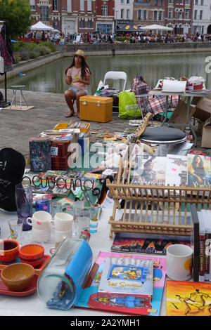 Lille Braderie 2019, Lille, Rijsel, Frankreich Stockfoto