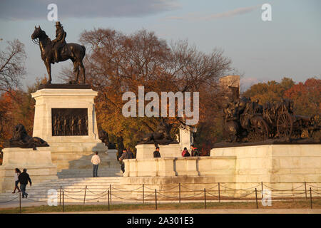 Ulysses S. Grant Memorial in Washington DC, USA Stockfoto