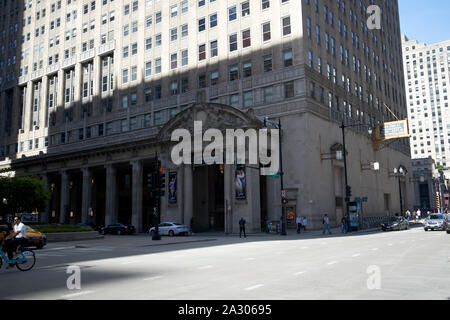 Civic Theatre Lyric Opera Chicago opera house building Chicago Illinois Vereinigte Staaten von Amerika Stockfoto