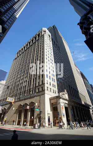 Civic Theatre Lyric Opera Chicago opera house building Chicago Illinois Vereinigte Staaten von Amerika Stockfoto