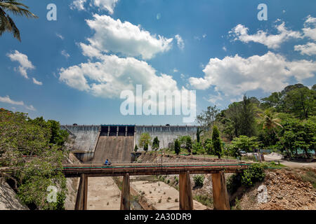 Grünflächen in Neyyar Dam, Kerela, Indien. Stockfoto