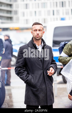 "Wir für Deutschland" Demo in Berlin am 3.10.2019 Stockfoto