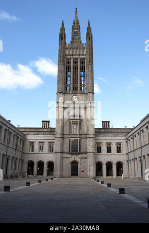Mitchell Tower am Marischal College. Aberdeen, Schottland, Vereinigtes Königreich. Stockfoto