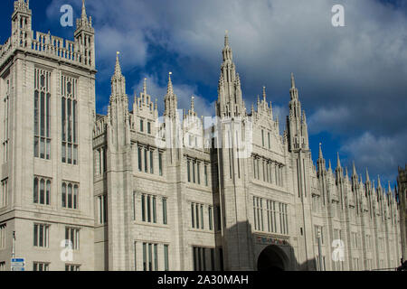 Marischal College. Aberdeen, Schottland, Vereinigtes Königreich. Stockfoto