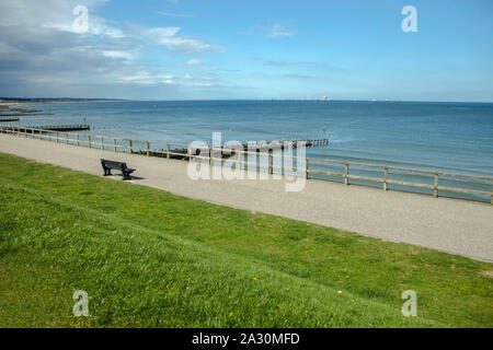 Strand von Aberdeen, Schottland, Großbritannien Stockfoto