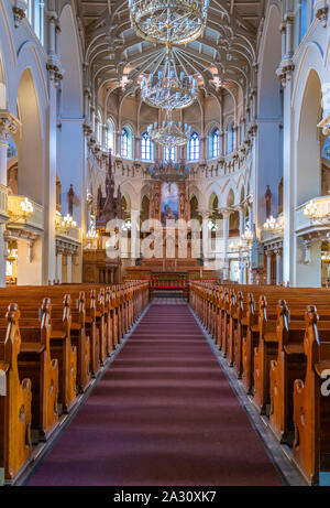 Innenraum der St. John's Church in Helsinki, Finnland. Stockfoto