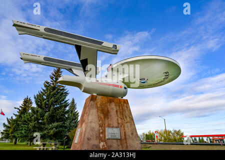 Vulcan Starship FX 6-1995-A, Vulcan, Alberta, Kanada Stockfoto