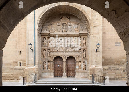 Kirche von Santo Tomas, Haro, La Rja, Spanien Stockfoto