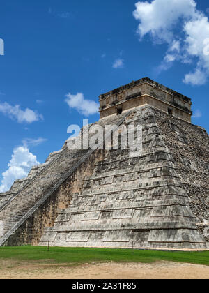 Maya Pyramide von Huhn Izta in Yucatan, Mexiko Stockfoto