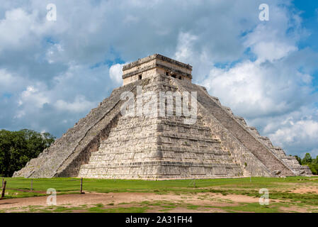 Maya Pyramide von Huhn Izta in Yucatan, Mexiko Stockfoto