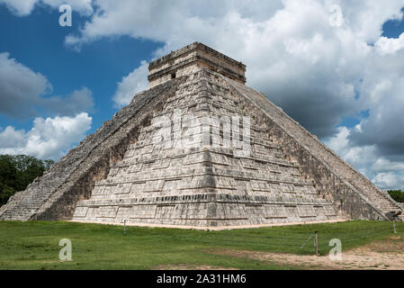 Maya Pyramide von Huhn Izta in Yucatan, Mexiko Stockfoto