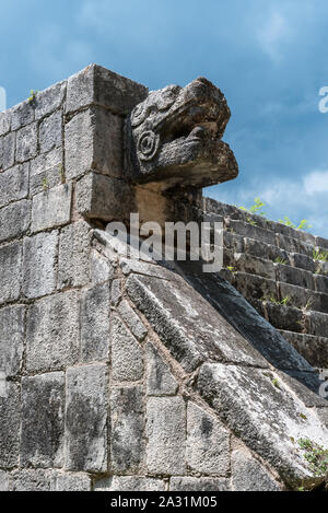 Maya Pyramide von Huhn Izta in Yucatan, Mexiko Stockfoto