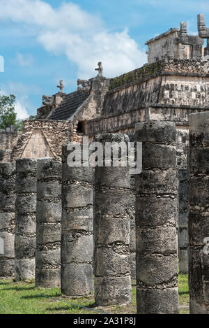 Maya Pyramide von Huhn Izta in Yucatan, Mexiko Stockfoto