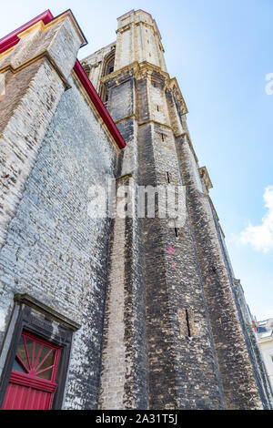 Turm von St. Michael's Kirche in Gent, Belgien Stockfoto