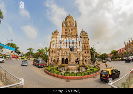 Mumbai, Maharashtra Indien August 12, 2019 Municipal Corporation von grösserem Mumbai, auch als Brihanmumbai Municipal Corporation bekannt. Es ist Indiens ric Stockfoto