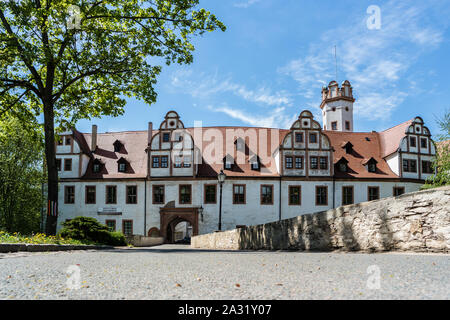 Schloss Forderglauchau Sachsen Stockfoto