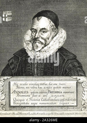 WILLIAM CAMDEN (1551-1623) englischer Historiker und antiquarische und Autor von Britannia Stockfoto