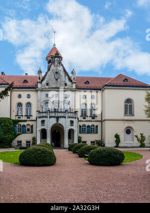 Waldenburg Schloss in Sachsen Stockfoto