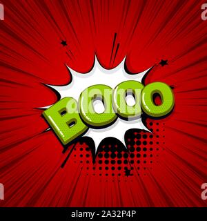 Pop Art Comic Text Stock Vektor