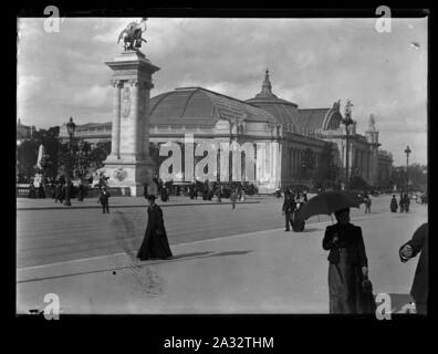 Eugène Trutat Grand Palais des Beaux-Arts de l'Exposition Universelle 1900. Stockfoto