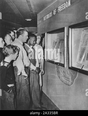 Anlage 2 - Foto von Freiheit Zug aufweisen (19084613675). Stockfoto