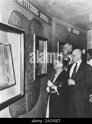 Exhibit-Photograph der Freiheit Zug aufweisen (19058379446). Stockfoto