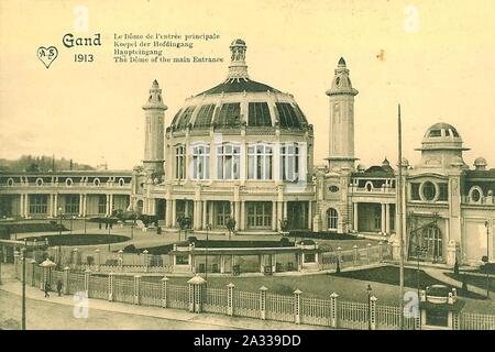 Ausstellung - universelle-Gand -1913-11. Stockfoto