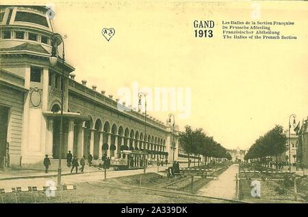 Ausstellung - universelle-Gand -1913-9. Stockfoto