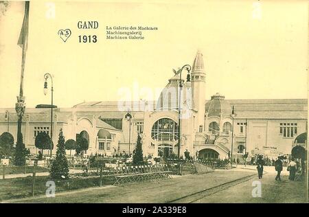 Ausstellung - universelle-Gand -1913-6. Stockfoto