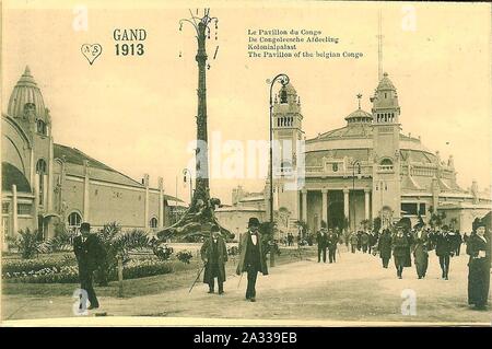 Ausstellung - universelle-Gand -1913-2. Stockfoto