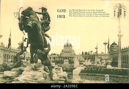 Ausstellung - universelle-Gand -1913-4. Stockfoto