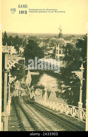 Ausstellung - universelle-Gand -1913-10. Stockfoto