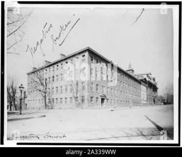 Außenansicht von Georgetown Visitation Preparatory School, Washington, D.C. Stockfoto