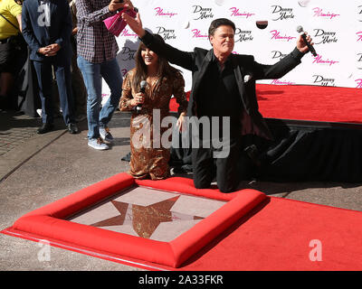 Las Vegas, USA. 04 Okt, 2019. Donny Osmond, Marie Osmond. Donny und Marie Osmond geehrt, von Las Vegas zu Fuß von Sternen im Flamingo Las Vegas. Credit: MediaPunch Inc/Alamy leben Nachrichten Stockfoto