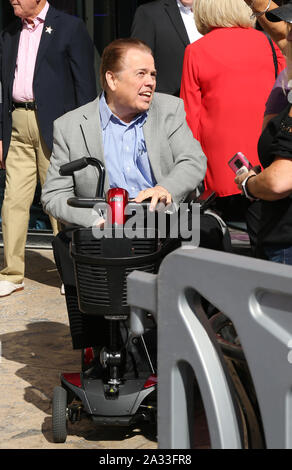Las Vegas, USA. 04 Okt, 2019. Alan Osmond. Donny und Marie Osmond geehrt, von Las Vegas zu Fuß von Sternen im Flamingo Las Vegas. Credit: MediaPunch Inc/Alamy leben Nachrichten Stockfoto