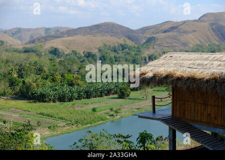 Indonesien Sumba Insel Waingapu malerischen Blick auf den Fluss Kapitel Kambaniru Stockfoto