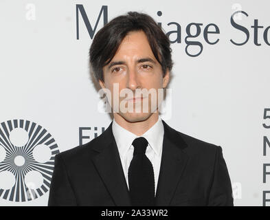 New York, NY, USA. 4. Okt, 2019. Noah Baumbach besucht die NYFF 57 New York Premiere von "Ehe Geschichte" am 4. Oktober 2019 in der Alice Tully Hall in New York City. Quelle: John Palmer/Medien Punch/Alamy leben Nachrichten Stockfoto