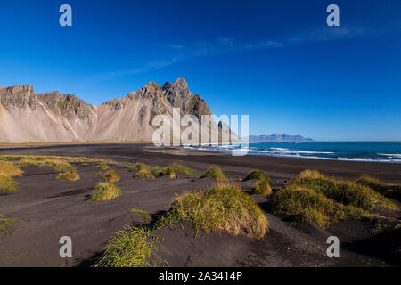 Island - stokksnes in der Nähe der Viking Cafe, Island Stockfoto