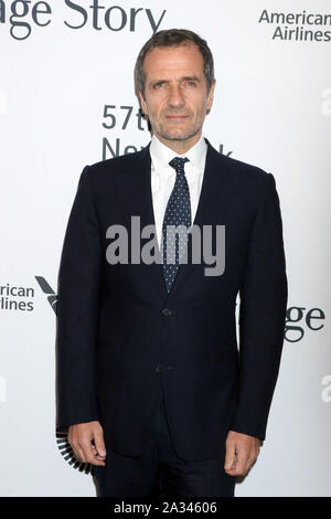 New York, NY, USA. 04 Okt, 2019. David Heyman bei der Hochzeit Geschichte Premiere auf der 57 New York Film Festival am Oktober 04, 2019 in New York City. Credit: Rw/Medien Punch/Alamy leben Nachrichten Stockfoto