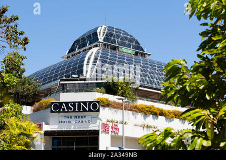 Cairns, Queensland, Australien - 14 September, 2019: Die Reef Hotel Casino Stockfoto