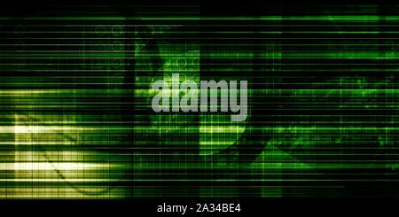 Cloud-Computing-Technologie-Konzept als ein Abstract Stockfoto