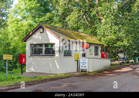 Invergarry Post views Stockfoto