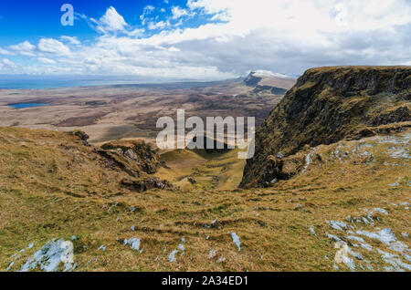 Quiraing, Isle Of Skye, Schottland Stockfoto