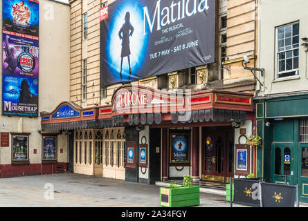 Die Bristol Hippodrome ist ein Theater auf St. Augustine's Parade im Stadtzentrum von Bristol, England, Großbritannien Stockfoto