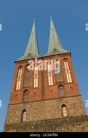 St. Nikolai Kirche, Berlin, Deutschland, das ist jetzt ein Museum und ist die älteste Kirche in Berlin Stockfoto