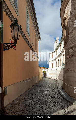 Herbst Nachmittag am Hradschin in Prag, Tschechien. Stockfoto