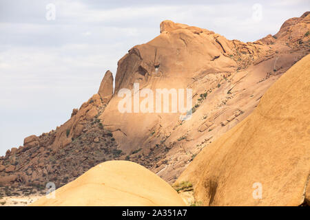 Bizarre Felsformation an der Spitzkoppe, Erongo, Namibia, Afrika Stockfoto