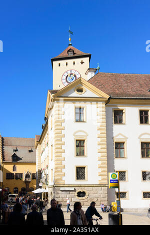 Regensburg: altes Rathaus, von immerwährender Reichstag (Reichstag, immerwährenden Reichstag zu Regensburg) in der Oberpfalz, Oberpfalz, Bayern, Bava Stockfoto
