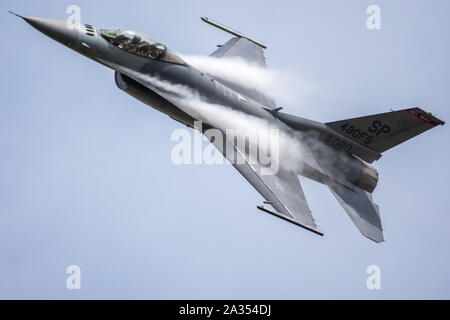 USAF F16 Viper Demo Team RIAT 2019 Stockfoto